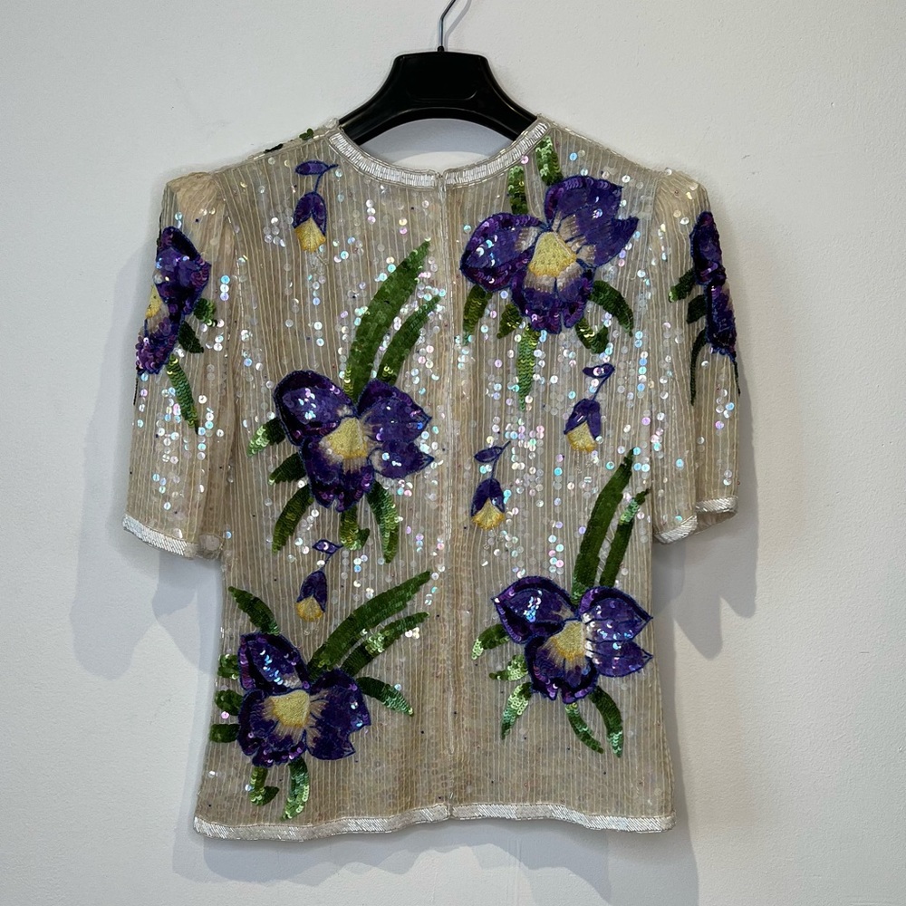 BONWIT TELLER/Vintage top sequin